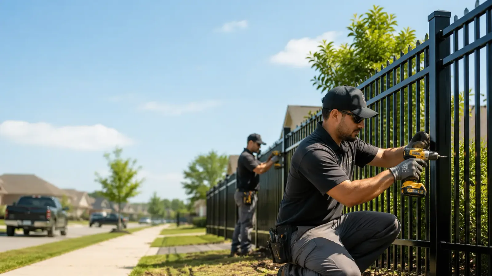 Metal Fence Installation in Brooks, CA